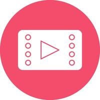 Video player Vector Icon Design