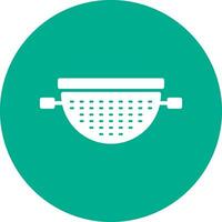 Strainer Vector Icon Design