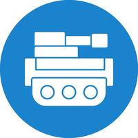 Tank Vector Icon Design