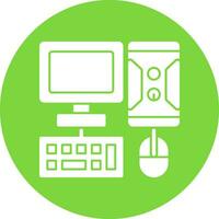 Computer Vector Icon Design