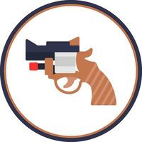 Revolver Vector Icon Design