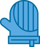 Oven mitts Vector Icon Design