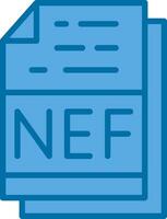 nef vector icono diseño