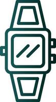 diseño de icono de vector de reloj inteligente