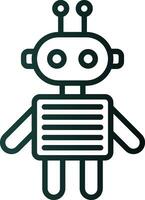 Robot Vector Icon Design