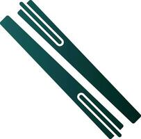 Chopsticks Vector Icon Design