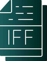 IFF File Format Vector Icon Design