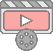 Video Vector Icon Design