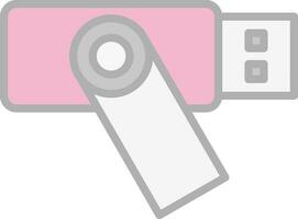 diseño de icono de vector usb