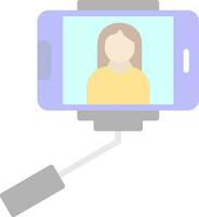 Selfie stick Vector Icon Design