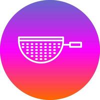 Strainer Vector Icon Design