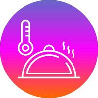 Thermometer Vector Icon Design