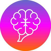 Human brain Vector Icon Design