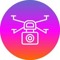 Drone Vector Icon Design