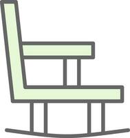 Baby chair Vector Icon Design