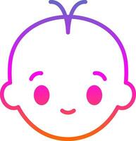 Baby Vector Icon Design