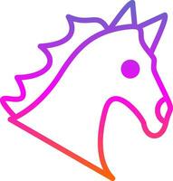 diseño de icono de vector de caballo