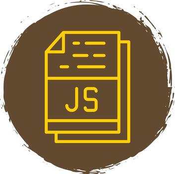 js archivo formato vector icono diseño