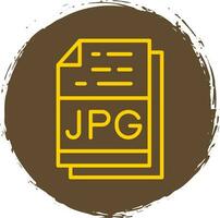 Jpg File Format Vector Icon Design