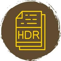 Hdr Vector Icon Design