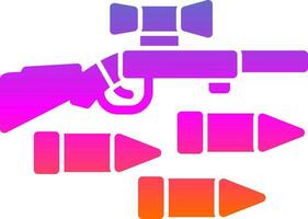 Rifle Vector Icon Design