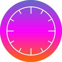 Clock Vector Icon Design