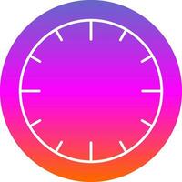 Clock Vector Icon Design