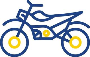 Motorbike Vector Icon Design