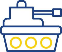 tanque vector icono diseño