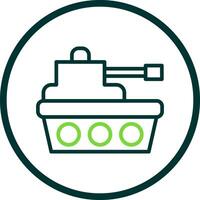 Tank Vector Icon Design