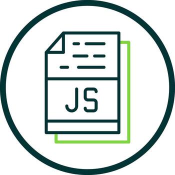 js archivo formato vector icono diseño