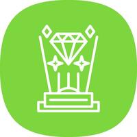 Hologram Vector Icon Design