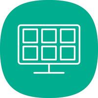 Screen Vector Icon Design