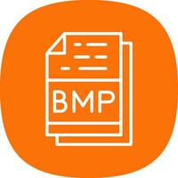 bmp archivo formato vector icono diseño