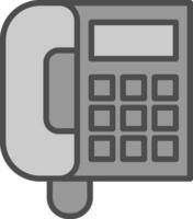 Telephone Vector Icon Design