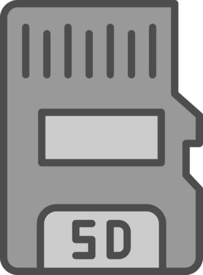 Sd card Vector Icon Design