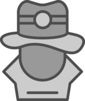 Spy Vector Icon Design