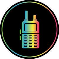 Walkie talkie Vector Icon Design