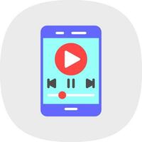 Video Vector Icon Design