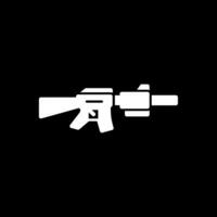 Rifle Vector Icon Design