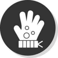 Glove Vector Icon Design