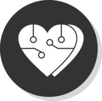 diseño de icono de vector de corazón