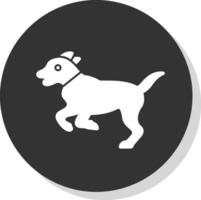 diseño de icono de vector de perro