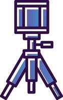 Tripod Vector Icon Design