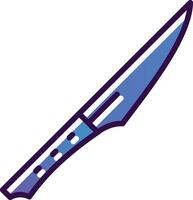 Boning knife Vector Icon Design