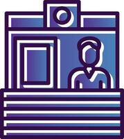 Post Vector Icon Design