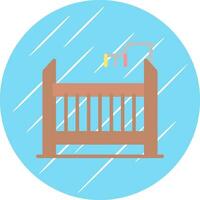 Cot Vector Icon Design