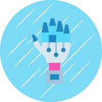 Robot hand Vector Icon Design