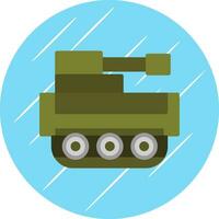 Tank Vector Icon Design