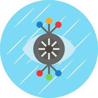 Cyber eye Vector Icon Design